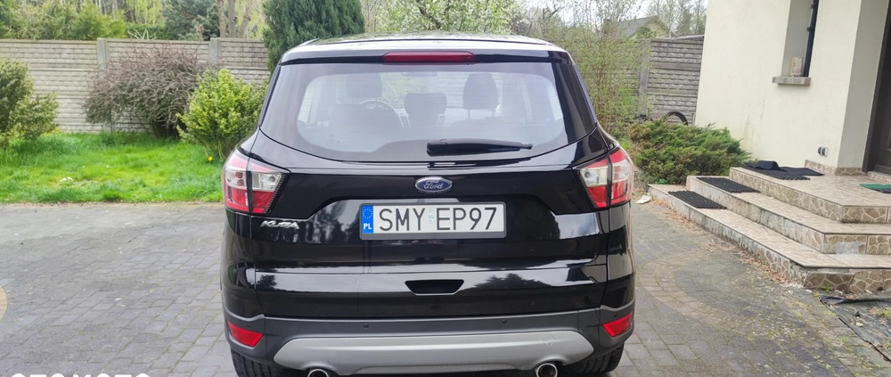 Ford Kuga cena 72000 przebieg: 214000, rok produkcji 2018 z Myszków małe 154